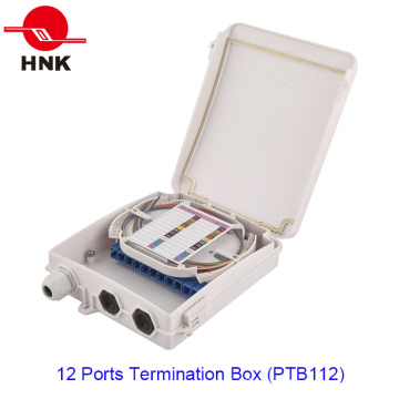 Caja de Terminales de Cable de Fibra Óptica de 12 Puertos